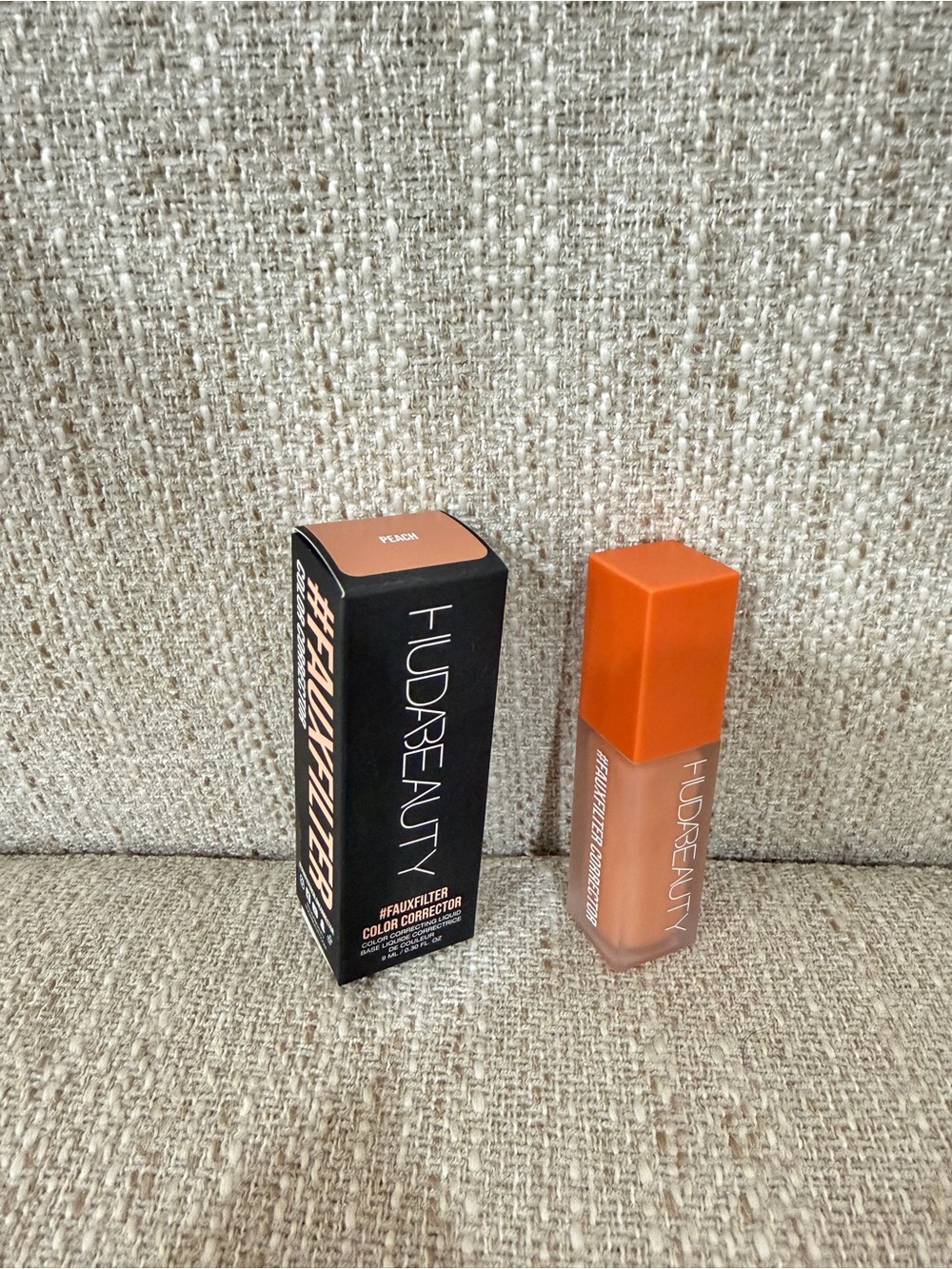 HUDA BEAUTY FauxFilter Color Corrector – Peach Full Size 9 mL – New in Box
